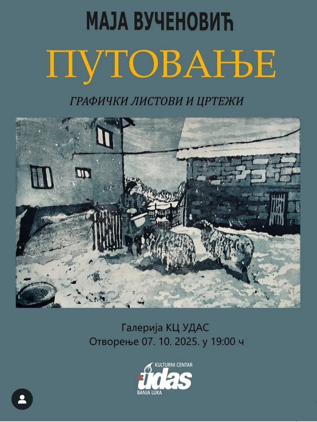 Otvorena izložba ,,Putovanje" autorke Maje Vučenović