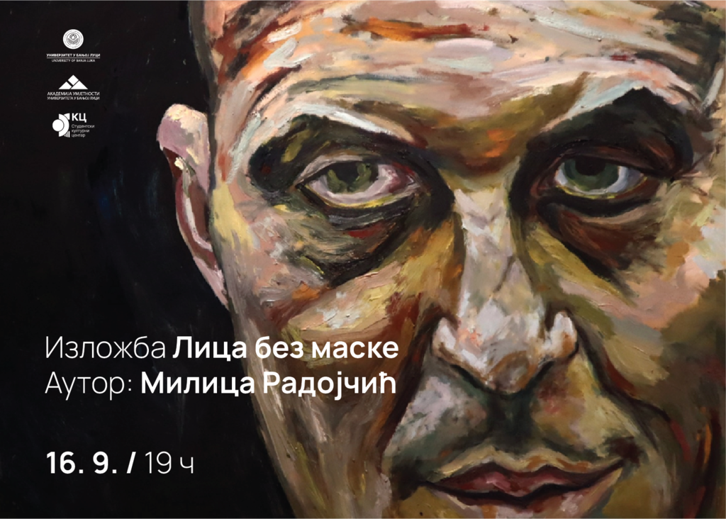 Autorska izložba „Lica bez maskeˮ Milice Radojčić