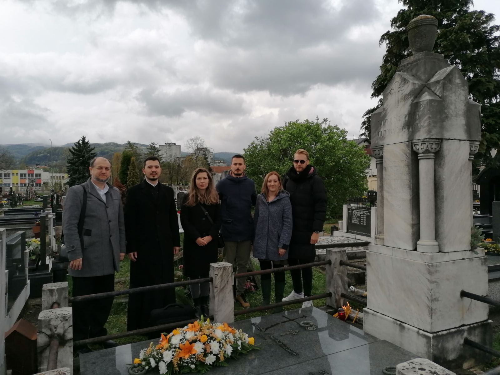 Danas smo odali poštu Vladi Miloševiću na njegovom grobu