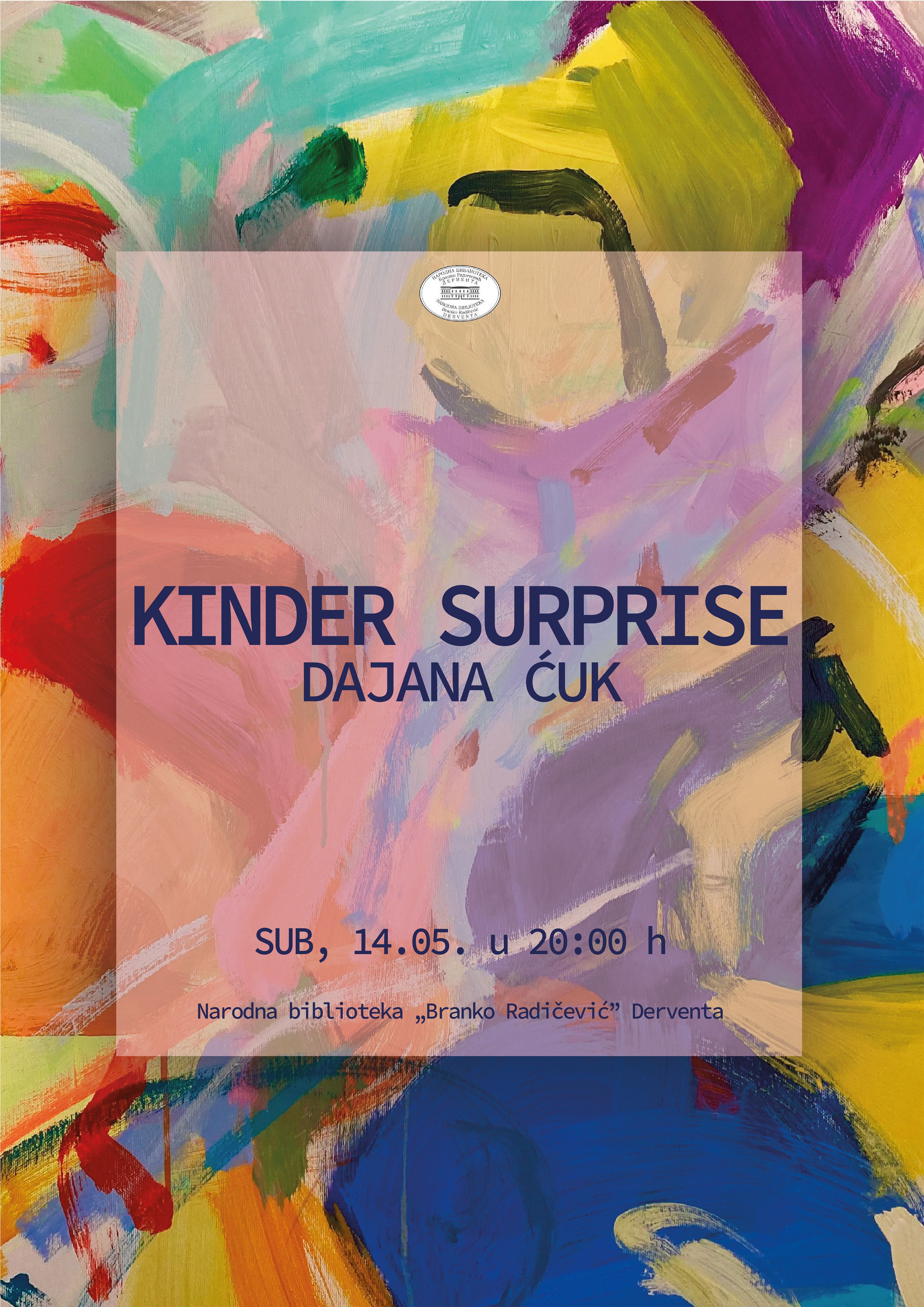 „Кinder Surprise” samostalna izložba Dajane Ćuk