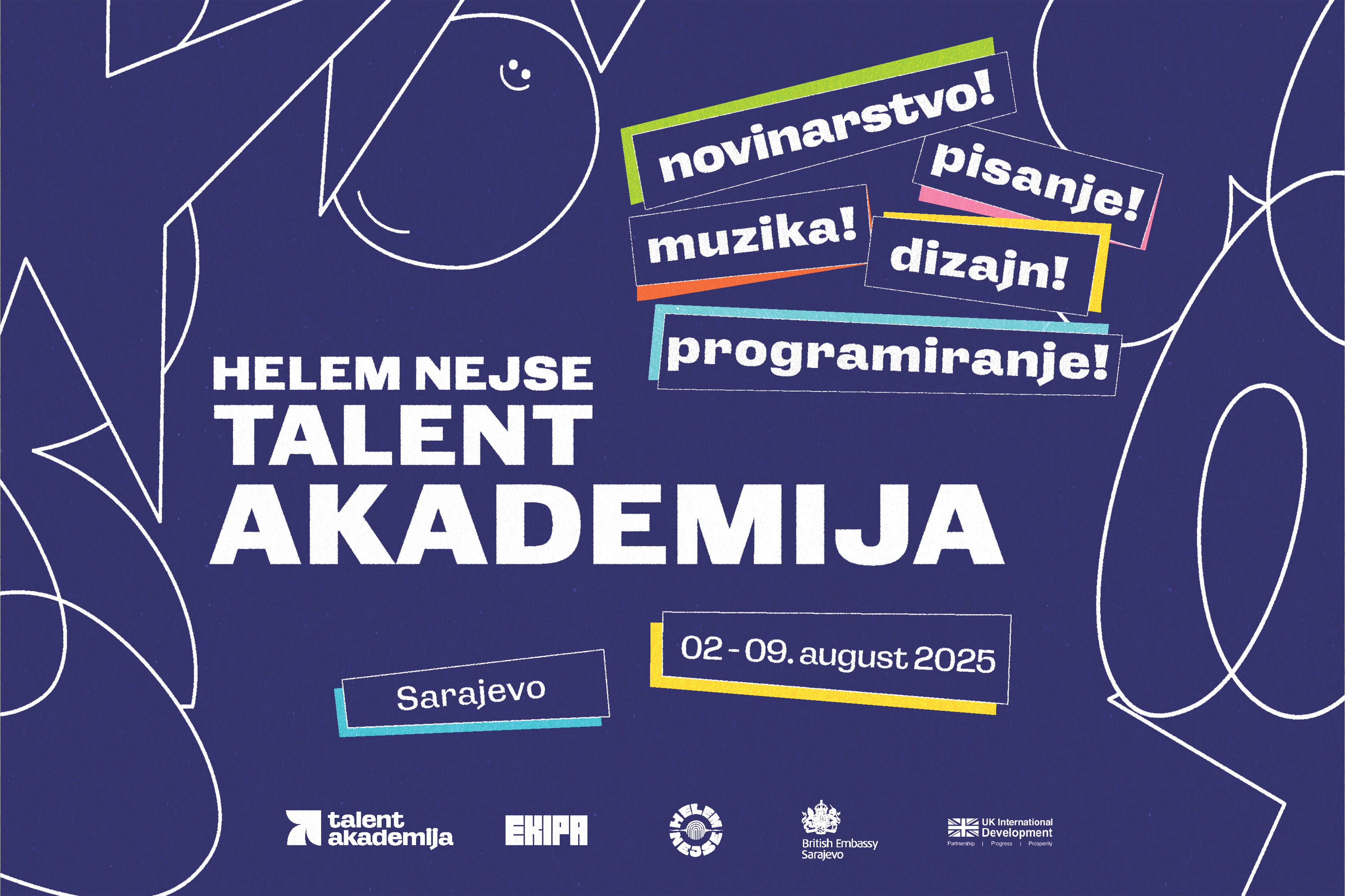 Позив за пријаву студената на Helem Nejse Talent Академију